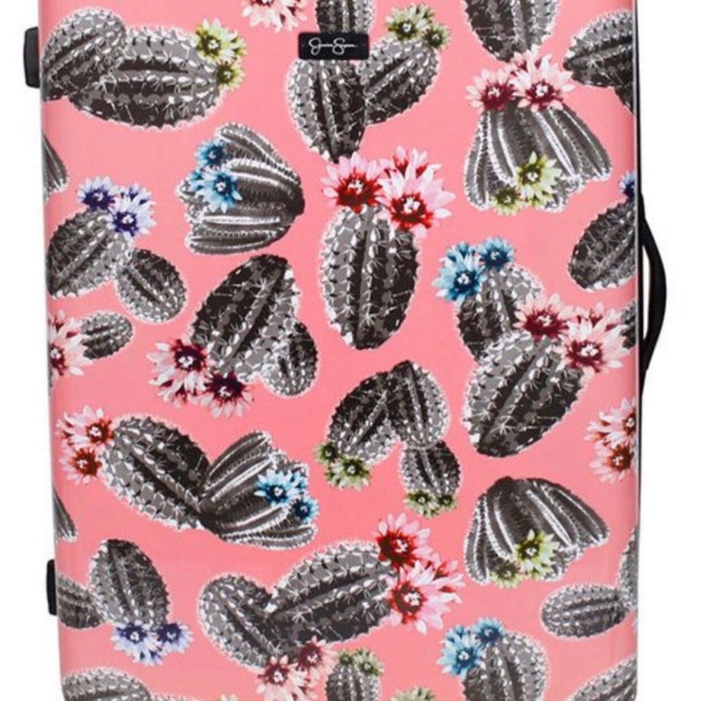 Jessica Simpson Cactus Print 29” Hardside Luggage